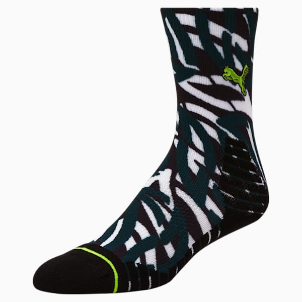 Stewie AOP Basketball Socks [1 Pack], BLACK, extralarge